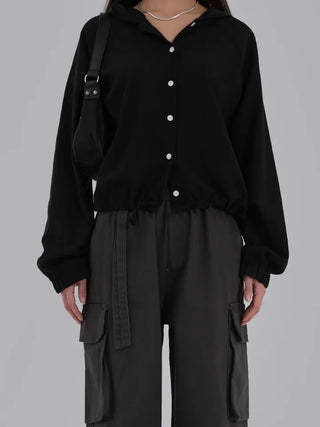 Jenny Raglan Hooded Cardigan
