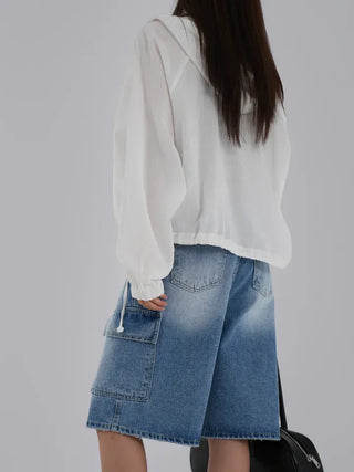Jenny Raglan Hooded Cardigan