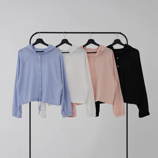 Jenny Raglan Hooded Cardigan