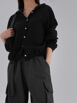 Jenny Raglan Hooded Cardigan
