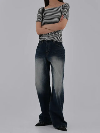 Buyin Washed Denim Pants