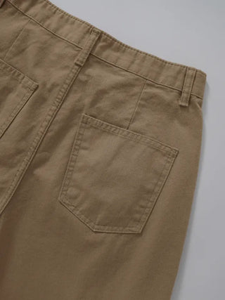Maing pintuck parachute pants