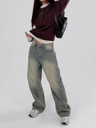 Fore Round Neck Cable Knit