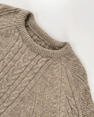 Fore Round Neck Cable Knit