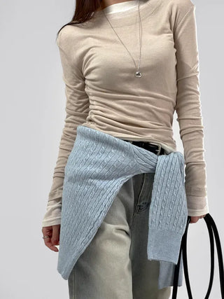 Miv Layered Long Sleeve Tee