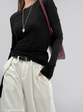 Miv Layered Long Sleeve Tee