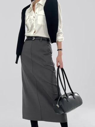 Le Mans Maxi Long Skirt