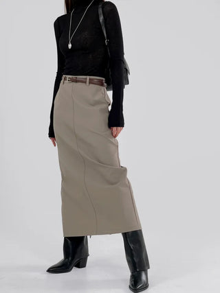 Le Mans Maxi Long Skirt