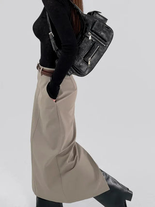 Le Mans Maxi Long Skirt