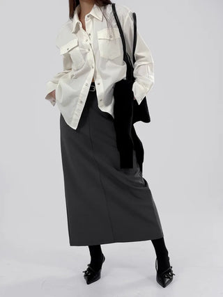 Le Mans Maxi Long Skirt