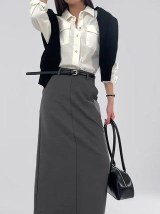Le Mans Maxi Long Skirt