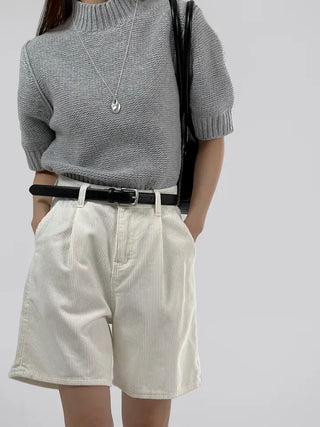 Lash Corduroy Cropped Pants