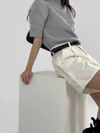 Lash Corduroy Cropped Pants