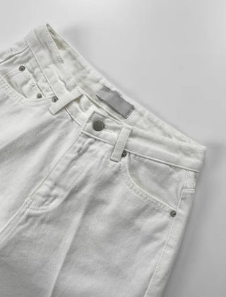Claw part wide shorts