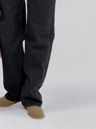 Leba Semi-Wide Denim Pants