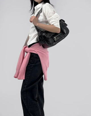 Leba Semi-Wide Denim Pants