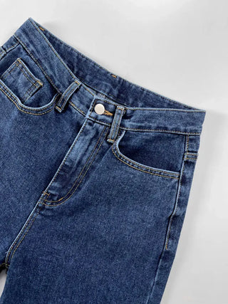 Leba Semi-Wide Denim Pants