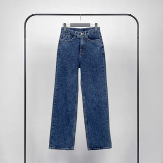 Leba Semi-Wide Denim Pants