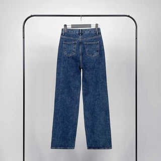 Leba Semi-Wide Denim Pants