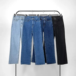 Leba Semi-Wide Denim Pants