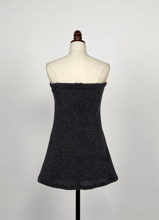 Forming Tube Top Mini Dress