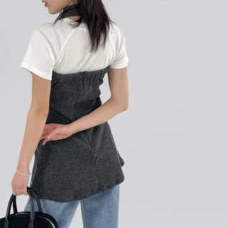 Forming Tube Top Mini Dress
