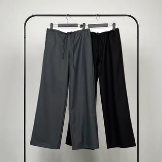 Allen Contrast Elastic Waist Slacks
