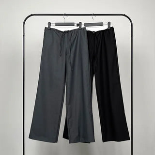 Allen Contrast Elastic Waist Slacks