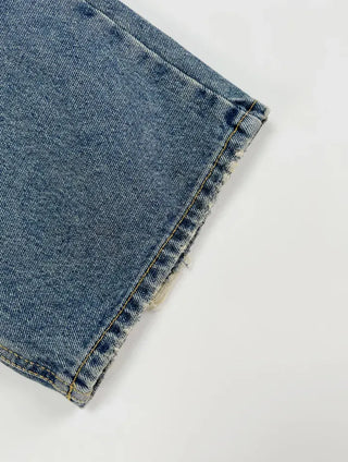 Hain Wide Distressed Denim Pants
