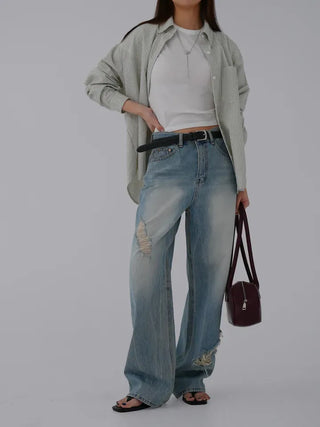 Nellu Vintage Denim Pants