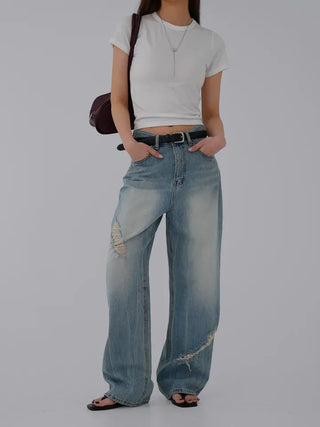Nellu Vintage Denim Pants