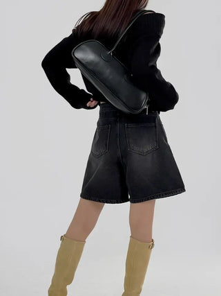 Lee Know Denim Cropped Pants