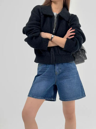 Lee Know Denim Cropped Pants