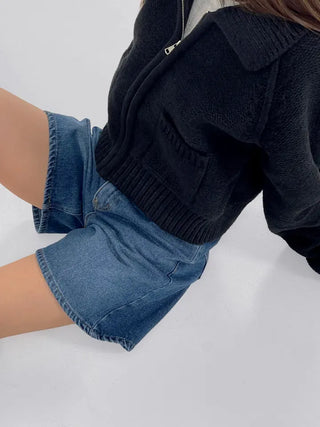 Lee Know Denim Cropped Pants