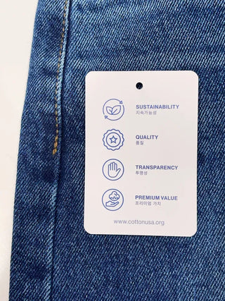 Lee Know Denim Cropped Pants