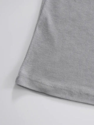 Pamyu Round Neck See-through Short Sleeve Tee