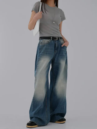 Pamyu Round Neck See-through Short Sleeve Tee