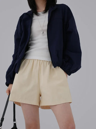 Hanu Round Neck Basic Short Sleeve Tee