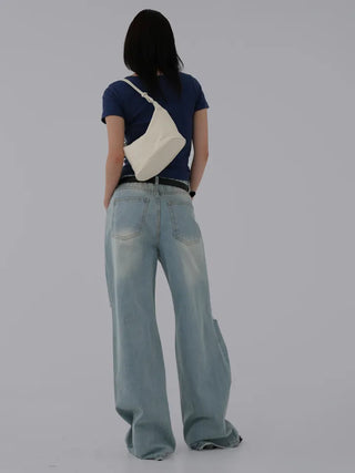 Hanu Round Neck Basic Short Sleeve Tee