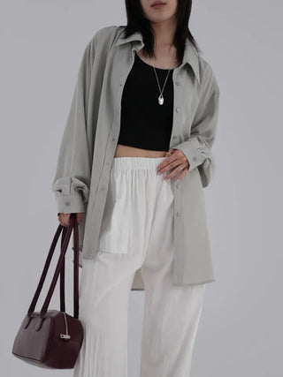 Chani Oversized Tencel Shirt