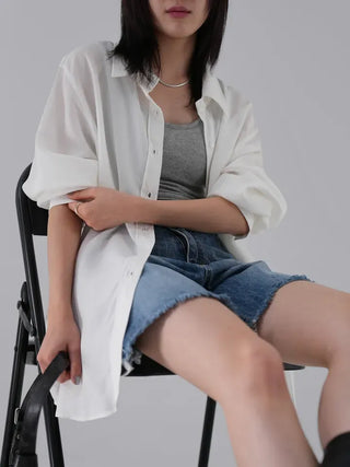 Chani Oversized Tencel Shirt