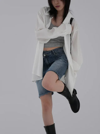Chani Oversized Tencel Shirt