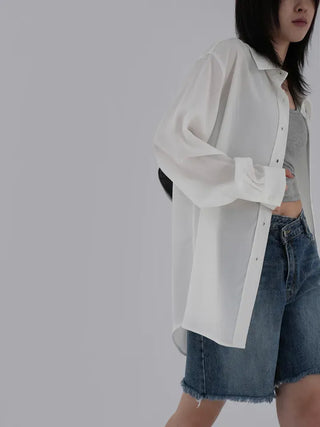 Chani Oversized Tencel Shirt