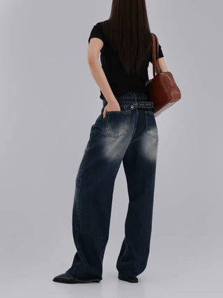 Jering Shoulder Slit Ribbed Tee