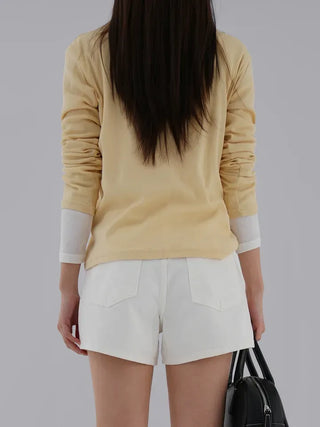 Ruby Plain Collared Tee