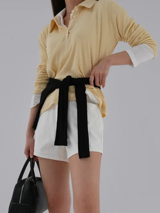 Ruby Plain Collared Tee