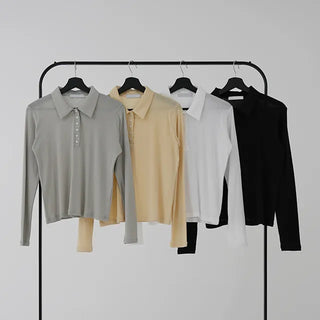 Ruby Plain Collared Tee