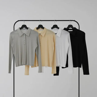 Ruby Plain Collared Tee