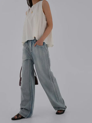 Kring straight denim pants