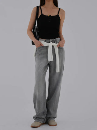 Kring straight denim pants